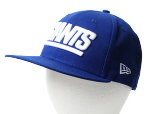 デッドストック ■ ニューエラ x ジャイアンツ ベースボール キャップ 58.7cm 新品 NEW ERA 帽子 NFL オフィシャル アメフト フットボール