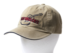 90s ■ ハードロックカフェ ベースボール キャップ メンズ レディース フリーサイズ / 90年代 オールド Hard Rock CAFE 当時物 帽子 企業物