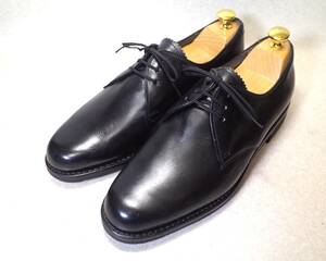 【送料無料】3472■BATA/バタ■未使用?/希少70sビンテージ/フランス軍ミリタリー/プレーントゥ/オフィサーシューズ/グッドイヤー/25.5-26cm