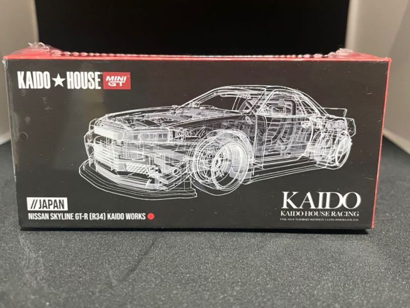 MINI GT ミニGT 1/64 スカイライン R34 GT-R KAIDO WORKS 2023 静岡