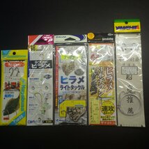 Owner 遊/移動式 ヒラメ 18号 ハリス6号 その他ヒラメ仕掛 合計5点セット ※在庫品 (35n0200)_画像1