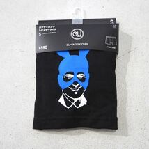 新品 S ジーユー x アンダーカバー ボクサーパンツ 黒 ブラック メンズ GU UNDERCOVER BLACK 綿 男性 下着 パンツ デザイナーズ ブランド_画像2