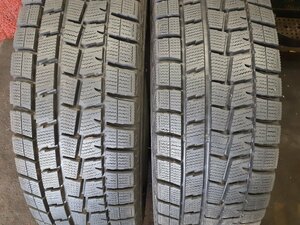 CF3839②■205/70R15 96Q　2本のみ　DUNLOP WINTER MAXX 01　送料無料 冬 ’19年 ハイエース グランビア CR-V フォレスター デリカ シエロ