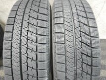 パT7740■155/65R14 BRIDGESTONE BLIZZAK VRX ダイハツ 4.5J 4H 100★条件付送料無料★バリ山 ムーヴ タント モコ パレット スタッドレス_画像7