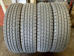 パF3947■145/80R12 80/78N LT　4本価格　DUNLOP WINTER MAXX SV01　送料無料 冬 ’21年 エブリイ キャリィ ハイゼット クリッパーサンバー