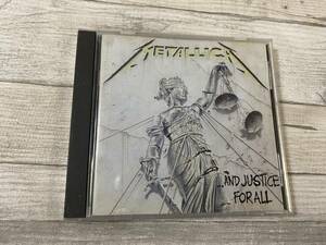 超希少！！超入手困難！！ ヘヴィメタ CD メタリカ『…AND JUSTICE FORALL』[RG]JAMES HETFIELD[LG]KIRK HAMMET[D]LARS URLICH 他 DISK1