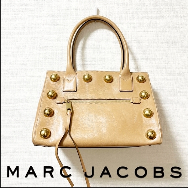 新品正規◆MARC JACOBSマークジェイコブス◆レザー　トートバッグ　