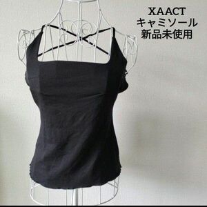 【送料無料】【新品未使用】XAACT ブラック キャミソール Mサイズ