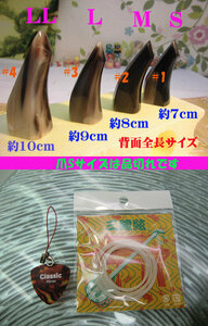 ***( free shipping )4.500 jpy Okinawa sanshin exclusive use Holland cow angle nail . pick, three kind string set nail is any same in the price .. one selection 