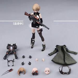 LYNXPULSE POCKET ART series PA001emi rear 1/12 scale PVC&ABS& cloth made has painted final product figure 