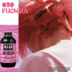 【Odd Fuchsia】スーパークールカラーズ150ml★bleach london★検索　ライムクライム　マニックパニック　カラーバター　セルフカラー