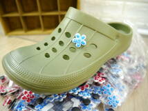 青&赤&クリアーピンク 「花」 280個 約2.2cm◆クロックス/crocs ジビッツ/Jibbitz◆夏祭り 盆踊り 夕涼み会 花火 夏イベント プール フリマ_画像3