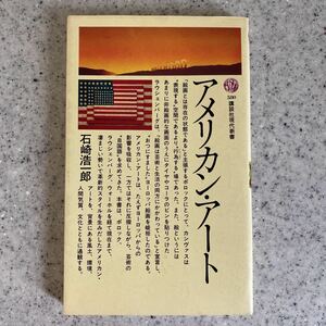 アメリカンアート 石崎浩一郎 講談社現代新書 580/ポロックラウシェンバーグ アンディウォーホル アーモリーショー/美術概論