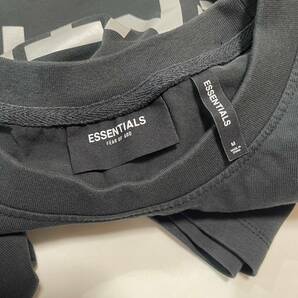 【M】黒 Essentials BOXY T-SHIRT Black ブラック FEAR OF GOD フィアオブゴッド エッセンシャルズ Tシャツ Logo Teeの画像4