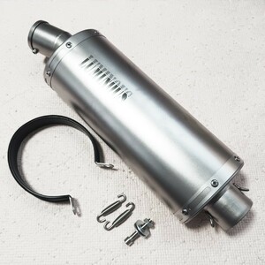 FZR250R FZ250 feather FZ600 FJR1300 FZR400R FZR600 FZ6R all-purpose oval slip-on muffler silencer 51mm 50.8mm