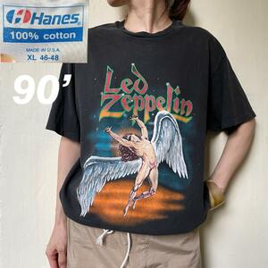 【W38】レッドツェッペリン led zeppelin ツアー Tシャツ 90年