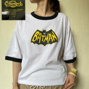 【W28】バッドマン コミック 2000年 Tシャツ リンガー