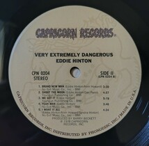 Eddie Hinton very extremely dangerous 　カプリコーンレコード　米国盤 　1978年作_画像4