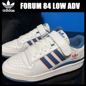 27.5cm ★新品 アディダス フォーラム 84 ロー ADV adidas FORUM 84 LOW スニーカー レザー 白 スケートボード シューズ スケシュー GW3135