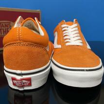 28.0cm/US10 ★新品 VANS OLD SKOOL オールドスクール ORANGE TIGER オレンジ スウェード キャンバス スニーカー バンズ ヴァンズ_画像4