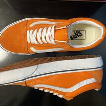 28.0cm/US10 ★新品 VANS OLD SKOOL オールドスクール ORANGE TIGER オレンジ スウェード キャンバス スニーカー バンズ ヴァンズ_画像6