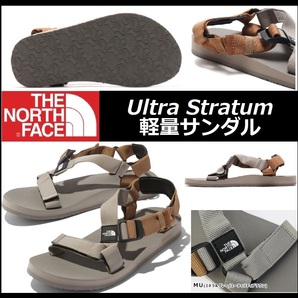 28.0cm ★ 新品 THE NORTH FACE ウルトラ ストレイタム スポーツ サンダル ノースフェイス アウトドア グレー Ultra Stratum NF52051