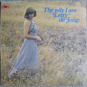 Letty de Jong『The Way I Am』LP Soft Rock