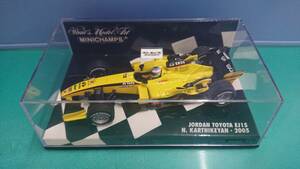 MINICHAMPS 1/43 ジョーダン トヨタ EJ15 ナレイン・カーティケヤン 2005 ミニチャンプス