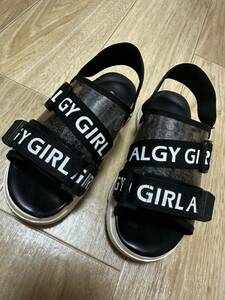 ALGY アルジー　サンダル　ストラップ　スポーツサンダル　厚底　厚底サンダル　キッズ　女の子　girl