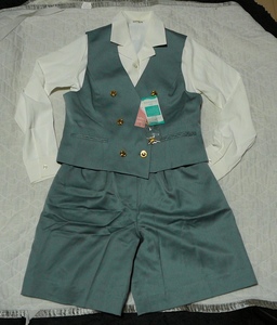 * postage 520 jpy *9 number the best suit culotte pants OL uniform costume play clothes unused goods 
