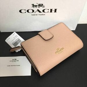 セール★COACH 財布 コーチ 二つ折り　財布★定価は3万円程