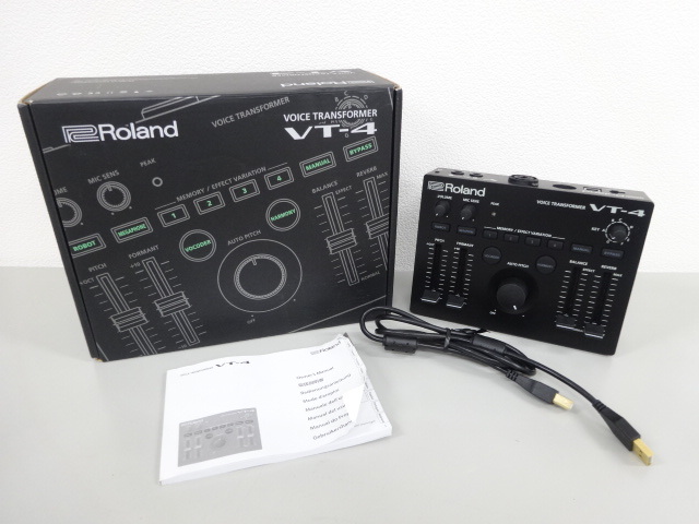 美品 動作確認済み Roland ローランド VT-4 Voice Transformer ボイス