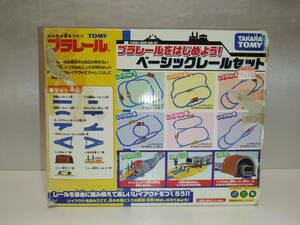[ secondhand goods ] Takara Tommy Plarail Plarail . let's start! Basic rail set 