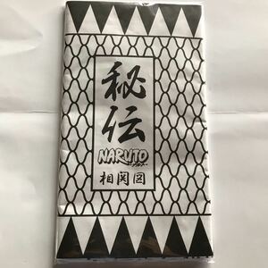 ナルト秘伝相関図手ぬぐい　綿100% 日本製　未使用　未開封　送料無料