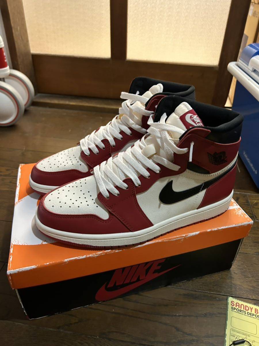 Nike Air Jordan 1 High OG Chicago Lost & Found dz5485-612 エア