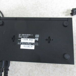 BUFFALO/バッファロー BUFFALO GIGA Switch LSW5-GT-8NS/BK (C2) 8ポート ★2台セット★ 通電確認 ★ 現状品 です。NO:532の画像6