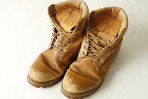 Timberland ティンバーランド♪7ホール ブーツ ウォータープルーフ♪キャメル 8M（メンズ26cm相当）