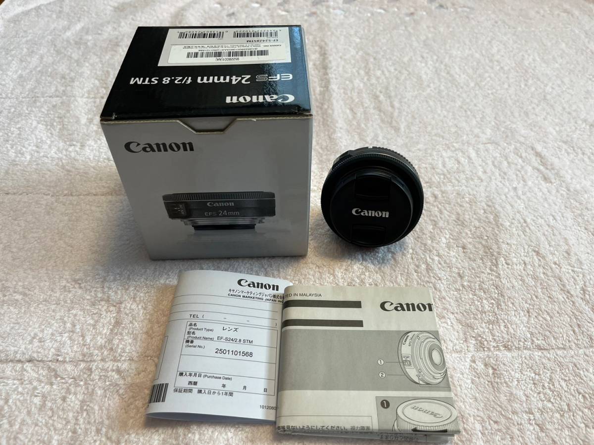 ヤフオク! -「canon ef-s 24mm f2.8 stm」の落札相場・落札価格