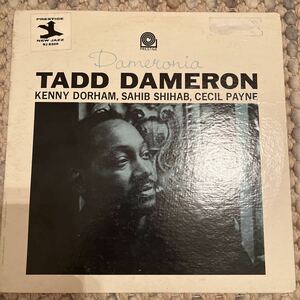 tadd dameron dameronia LPレコード 1963初期再発　PR16007 prestige