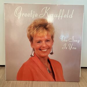 オリジナル　greetje kauffeld the song is you フリーチェカウフェルド　LPレコード オランダ盤　蘭盤