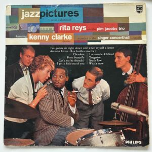 蘭オリジナル　rita reys jazz pictures pim jacobs kenny clarke LP レコード　Phillips リタライス　リタレイス　ジャズピクチャーズ