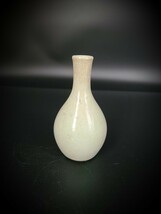 325. 古伊万里白磁徳利 高さ約：11.7cm 花器 古美術 骨董 古道具 花瓶 共箱なし_画像4