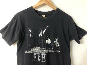 80年代 ビンテージ R.E.M. Tシャツ ロック バンド ツアー 1985 R.E.M./ATHENS LTD. MADE IN USA