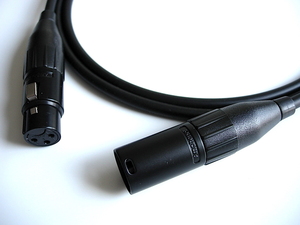  prompt decision 1m XLR microphone cable Moga mi2549× Anne feno-ru black plug specifications modification possible 