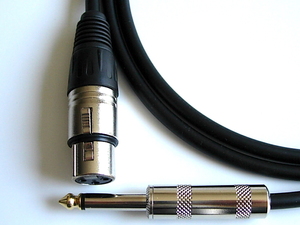  prompt decision 3m microphone cable XLR- phone Canare L-4E6S specifications modification possible 