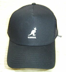 カンゴール KANGOL ツイル ロゴ トラッカー メッシュ キャップ 帽子 023206904 黒 フリー メンズ レディース 人気