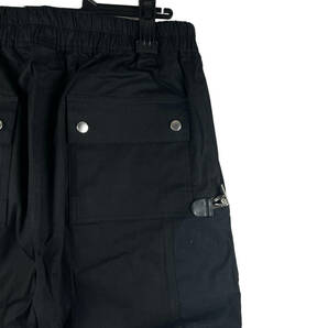 Rick Owens(リックオウエンス) BAUHAUS CARGO PANTS (black)の画像5