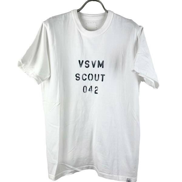 VISVIM(ビズビム) SCOUT 042 Cotton T Shirt (white)