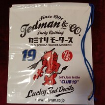 TEDMAN ビニール ナップサック ノベルティ 入手困難 テッドマン_画像1