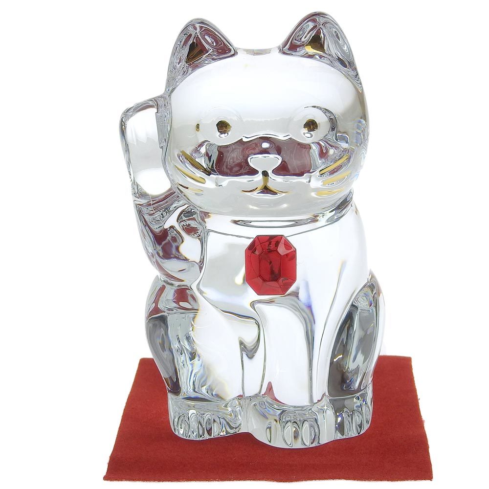 ヤフオク! -「バカラ 招き猫」(バカラ) (ブランドアクセサリー)の落札
